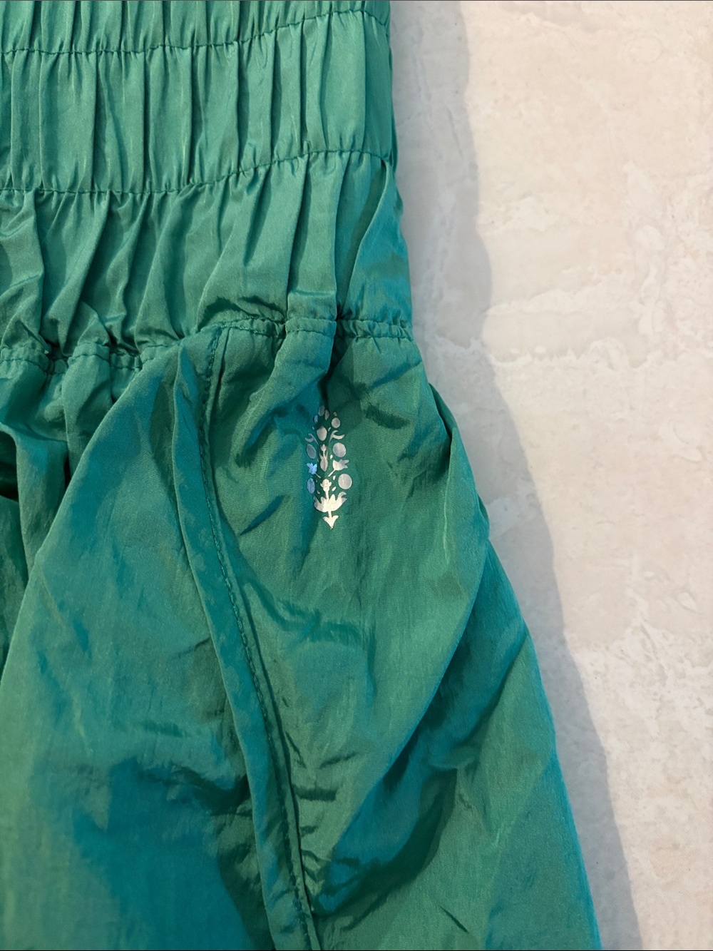 FP Movement by Free People Teal High-Waist Athletic Shorts - Picture 2 of 5